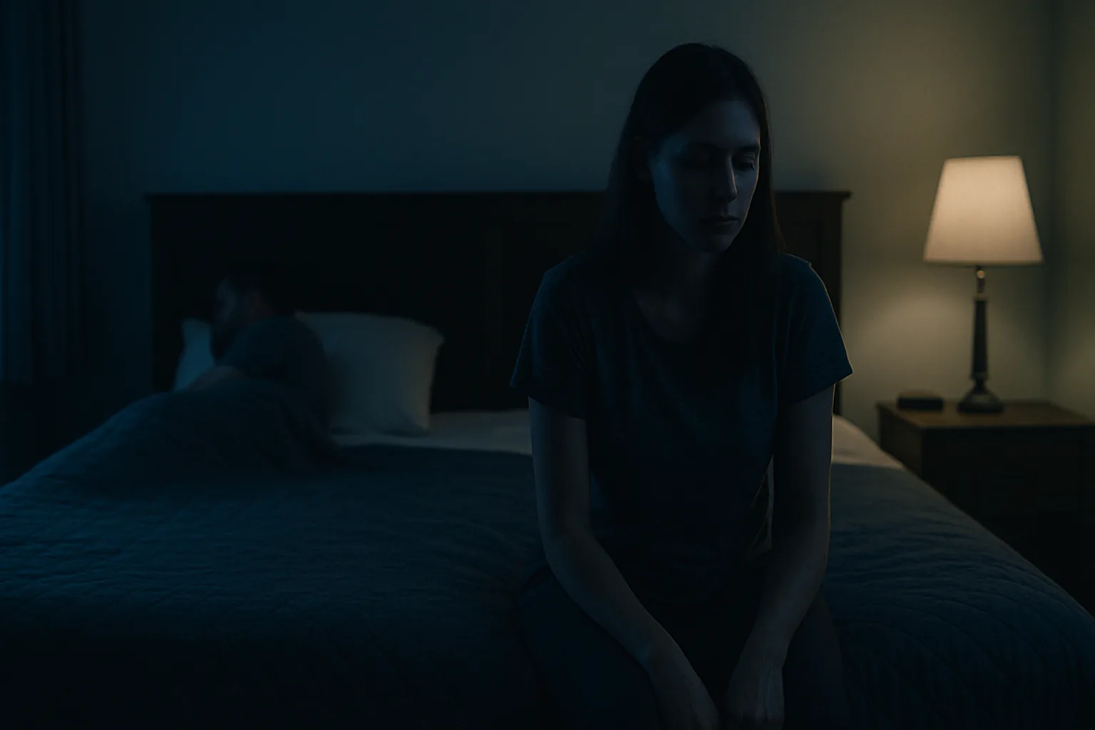 The space that grew between them at night