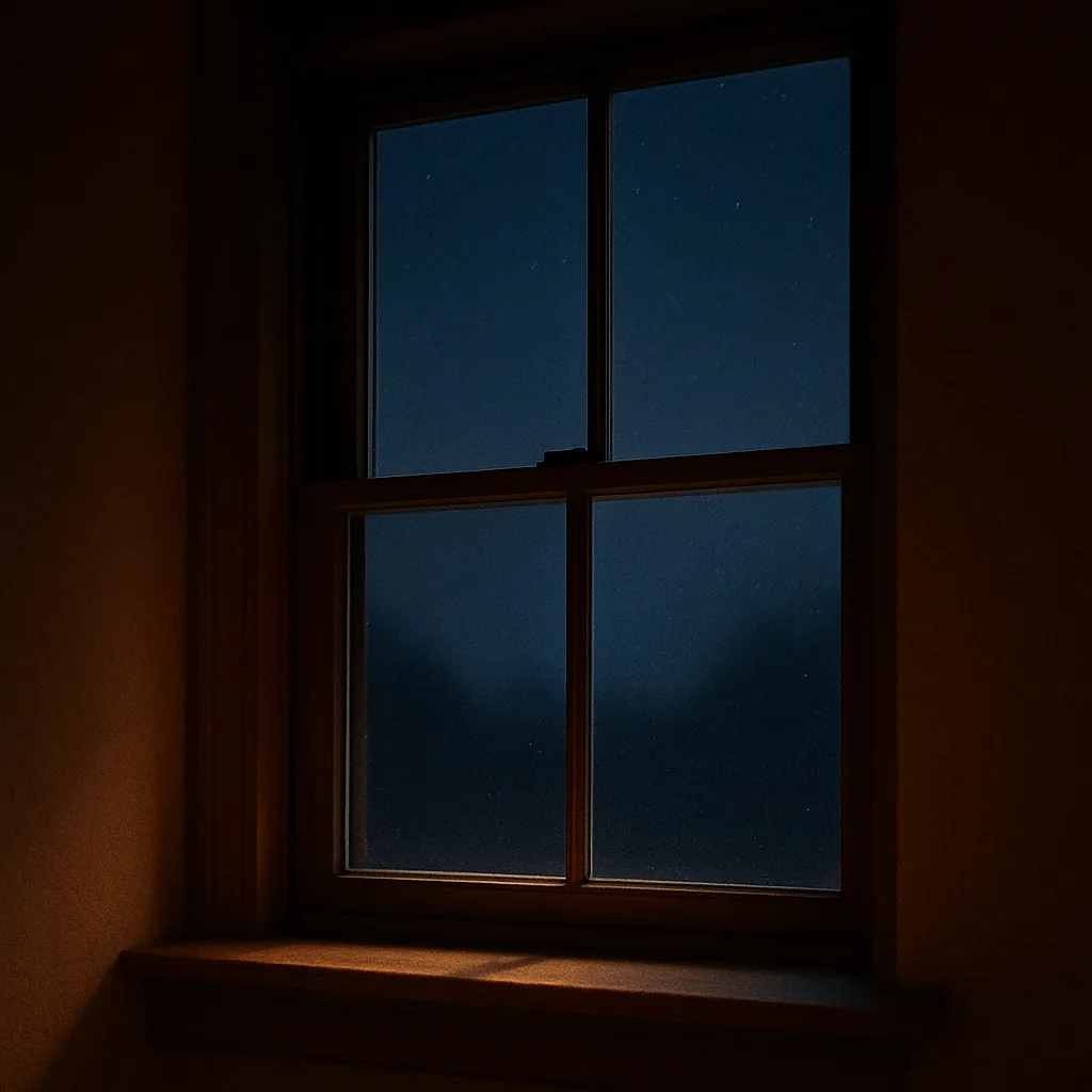 Window at night